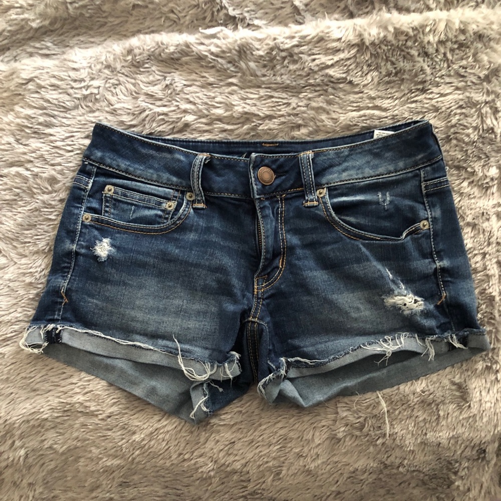 American eagle super stretch Jean shorts
